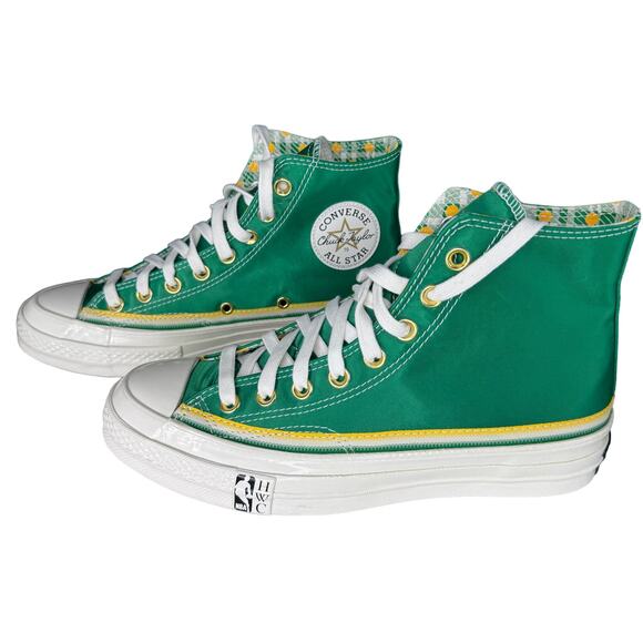 Converse‎ Breaking Down Barriers Chuck 70 High Boston Celtics Green Sz M6.5 W8.5 - Picture 1 of 11